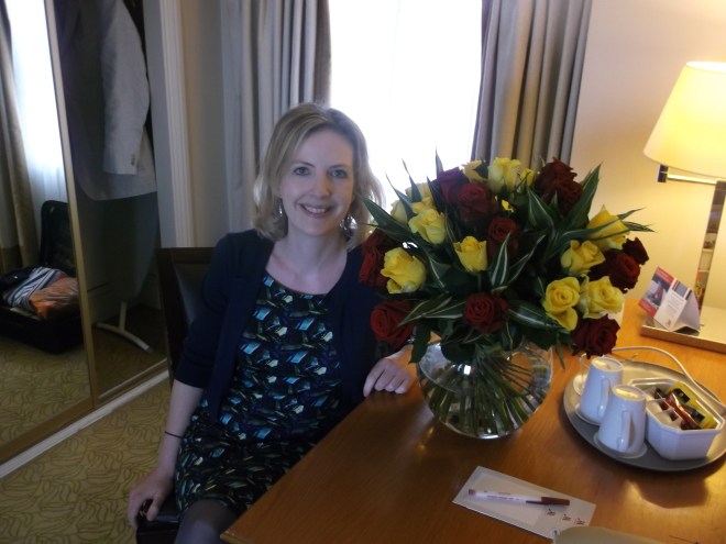 My brother Patrick in Kabul sent this bouquet ready for our arrival